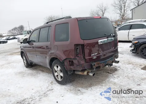 2009 Honda Pilot Ex-L z USA, uszkodzony, nr VIN 5FNYF48509B029327